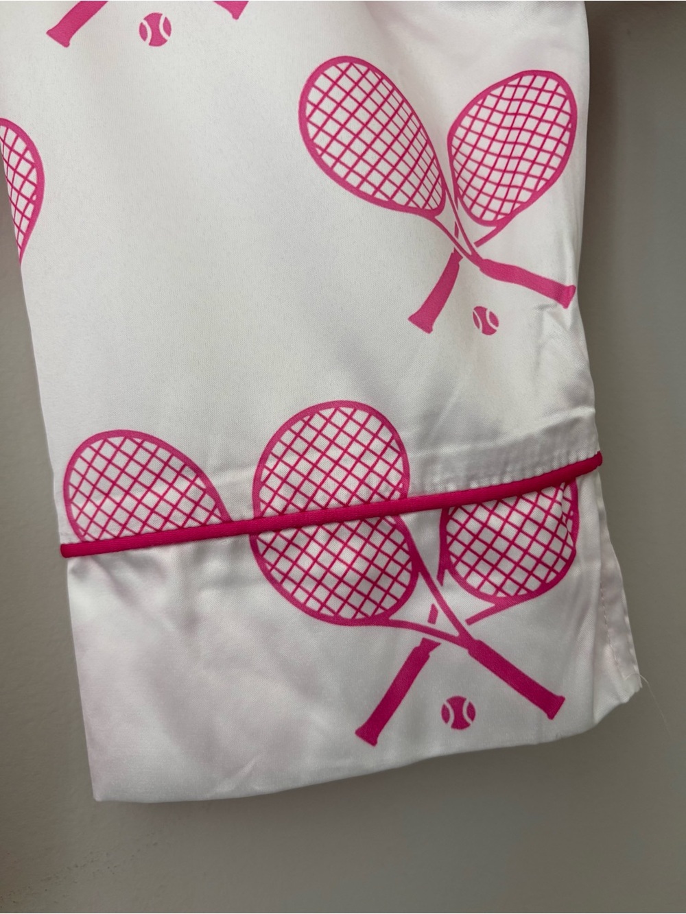 Sheshow Tennis Racket Print Pajama Set - Picture 5 of 13